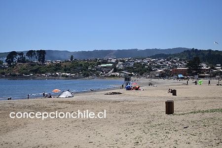 Playa Negra de Penco en Concepción